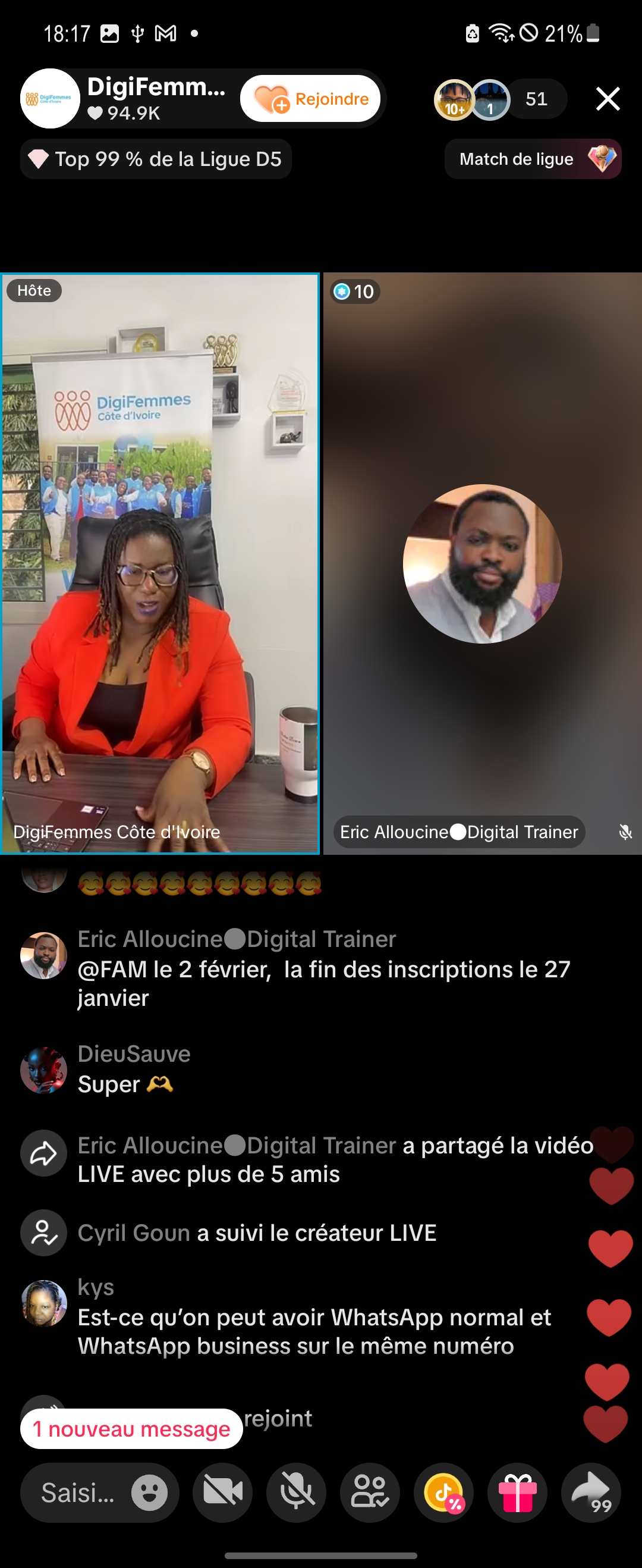 Live TikTok DigiFemmes